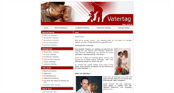 Desktop Screenshot of der-vatertag.net